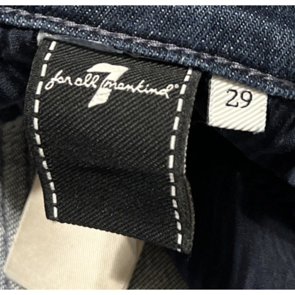 7 For All Mankind NWT Bonnie Curvilinear Barrel Leg High Rise Jean SZ 29 (30x30) - Picture 5 of 13